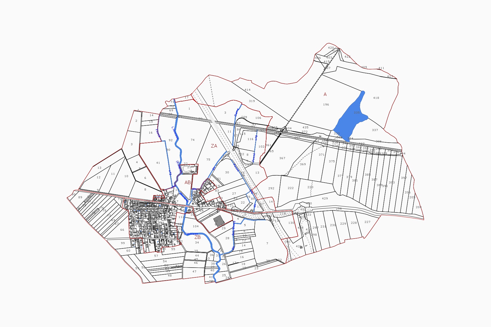 plan cadastral