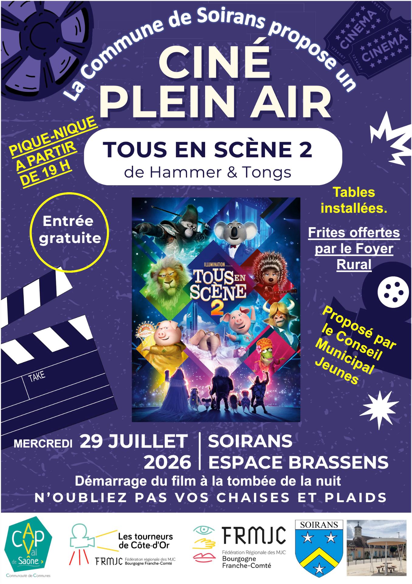 ciné plein air