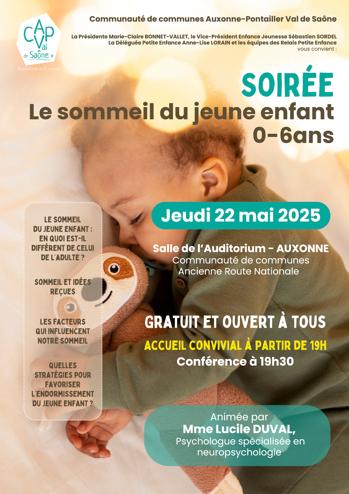 conférence sommeil